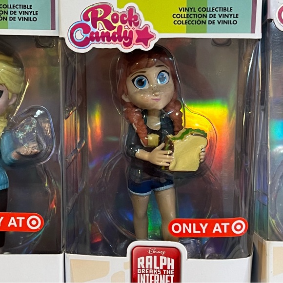 DISNEY FUNKO Rock Candy figures Snow White, Mulan, Elsa, Anna new in boxes - Picture 5 of 8